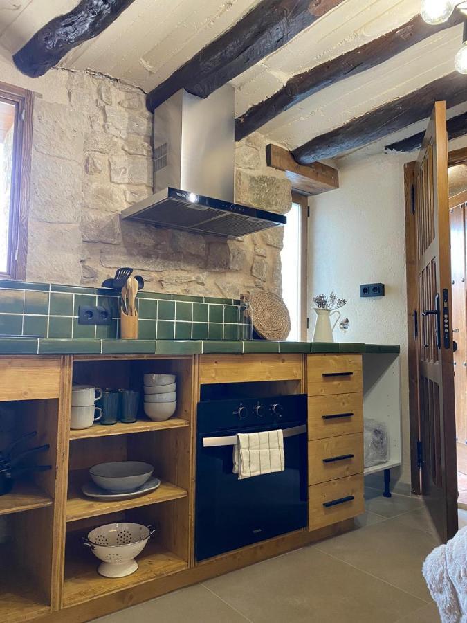 Precioso Loft Rural Con Estufa De Lena Panoramica Lägenhet Torre del Compte Exteriör bild